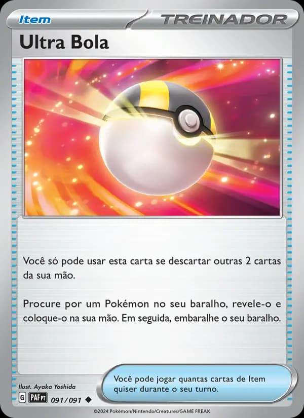 Ultra Bola, carta 091 de Destinos de Paldea