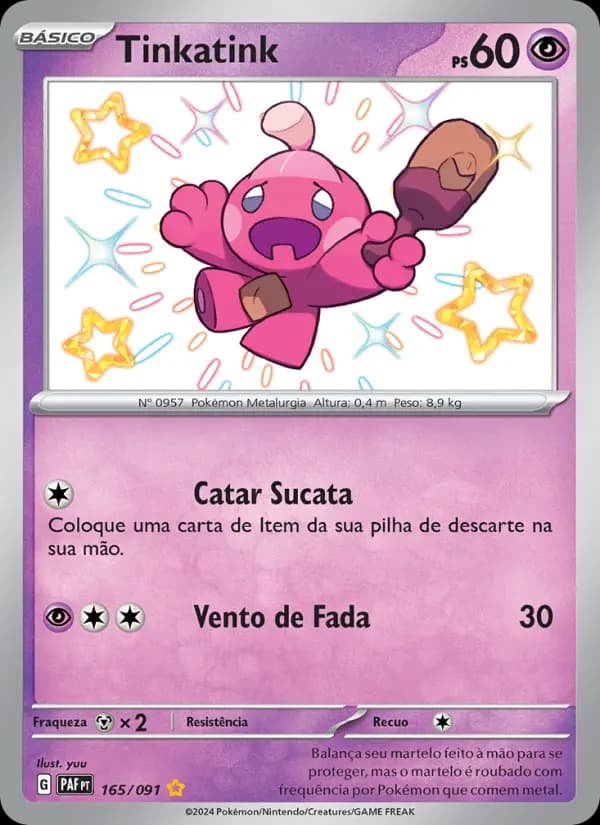 Tinkatink, carta 165 de Destinos de Paldea