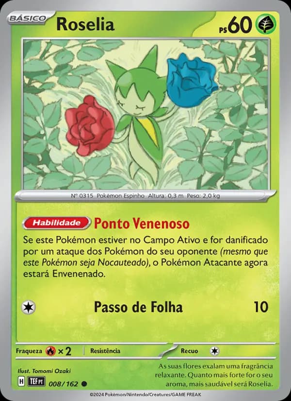 Roselia, carta 008 de Forças Temporais