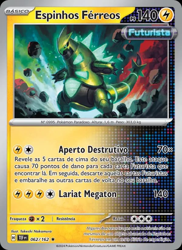 Espinhos Férreos, carta 062 de Forças Temporais