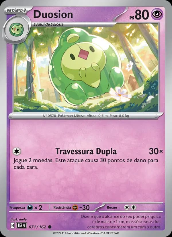 Duosion, carta 071 de Forças Temporais