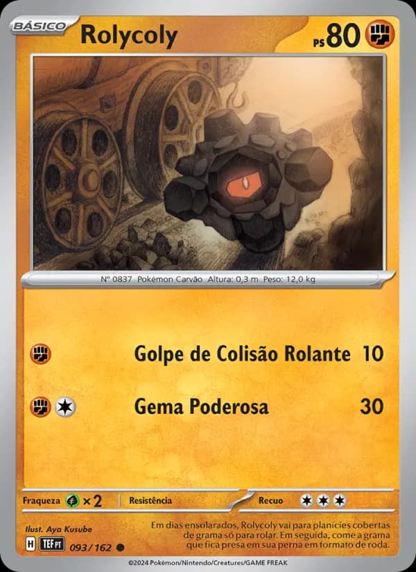 Rolycoly, carta 093 de Forças Temporais