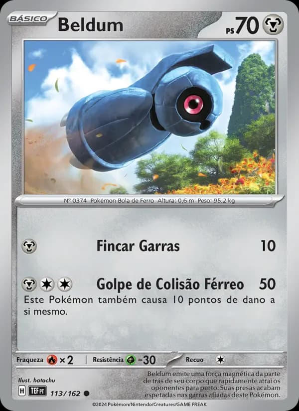 Beldum, carta 113 de Forças Temporais