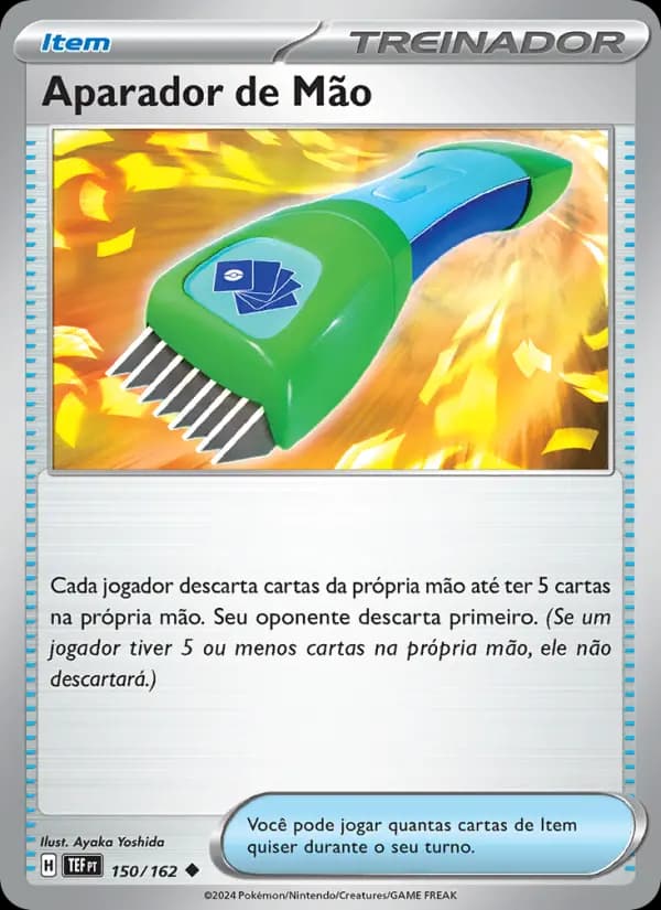 Aparador de Mão, carta 150 de Forças Temporais