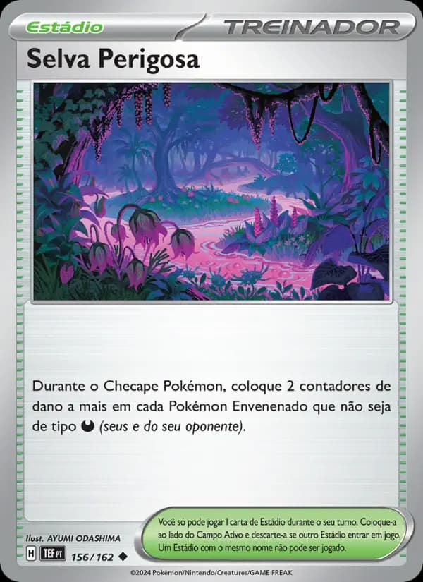 Selva Perigosa, carta 156 de Forças Temporais