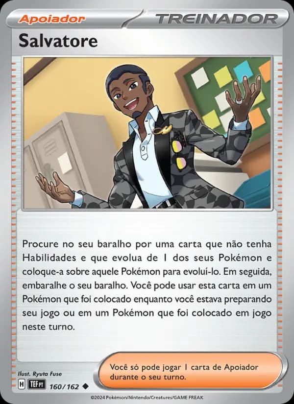 Salvatore, carta 160 de Forças Temporais