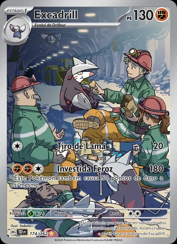 Excadrill, carta 174 de Forças Temporais
