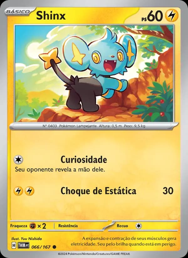 Shinx, carta 066 de Máscaras do Crepúsculo