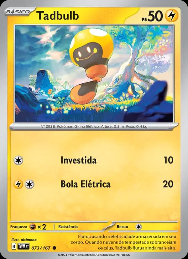 Tadbulb, carta 073 de Máscaras do Crepúsculo