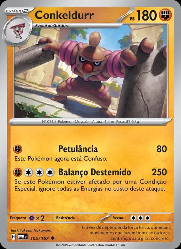 Conkeldurr, carta 105 de Máscaras do Crepúsculo