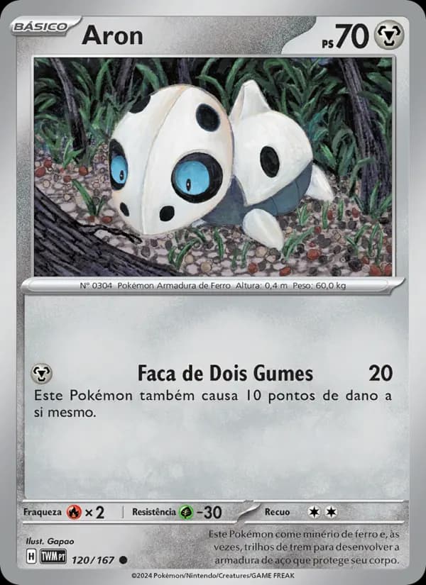 Aron, carta 120 de Máscaras do Crepúsculo