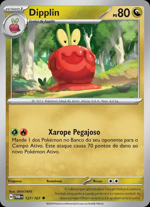 Dipplin, carta 127 de Máscaras do Crepúsculo