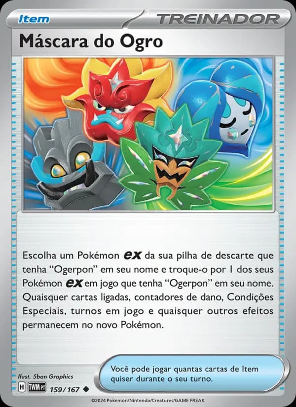 Máscara do Ogro, carta 159 de Máscaras do Crepúsculo