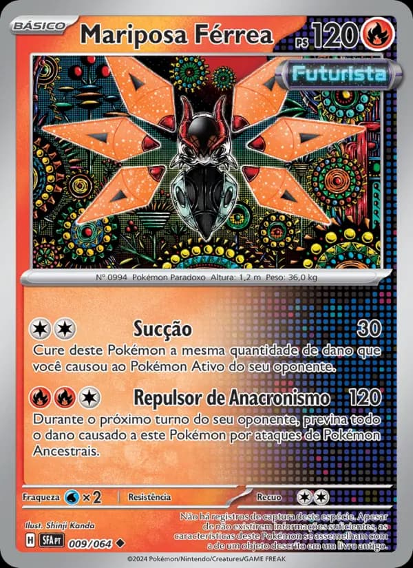 Mariposa Férrea, carta 009 de Fábulas Nebulosas