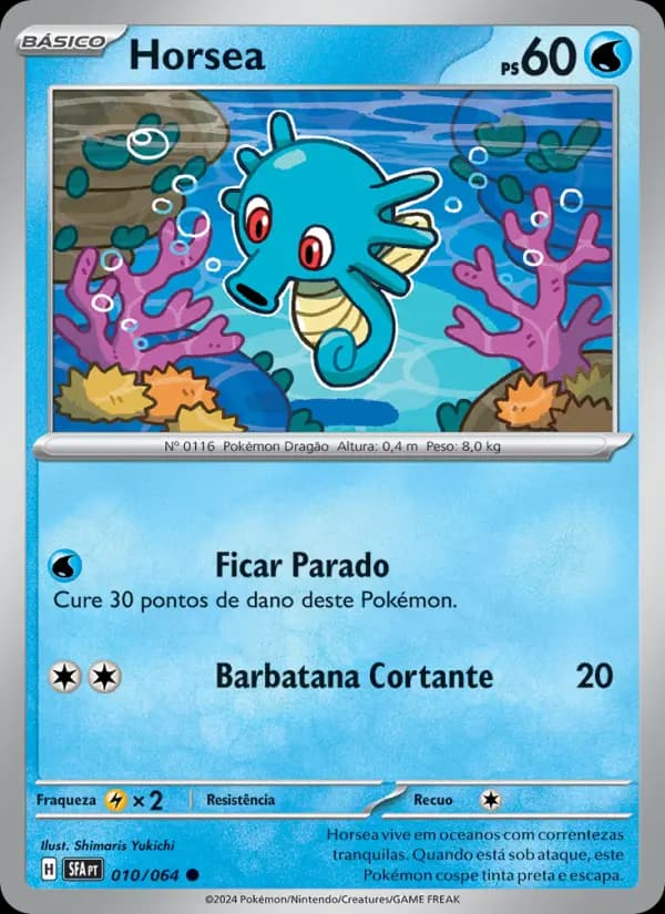 Horsea, carta 010 de Fábulas Nebulosas