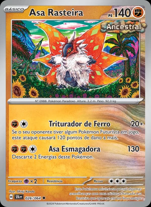 Asa Rasteira, carta 026 de Fábulas Nebulosas