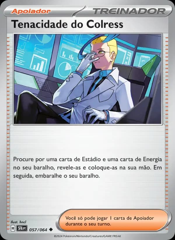 Tenacidade do Colress, carta 057 de Fábulas Nebulosas