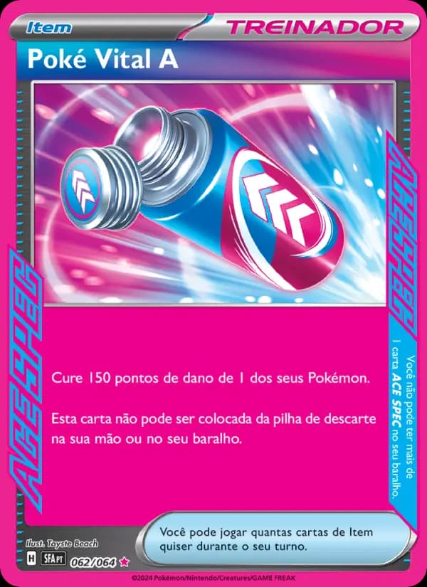 Poké Vital A, carta 062 de Fábulas Nebulosas