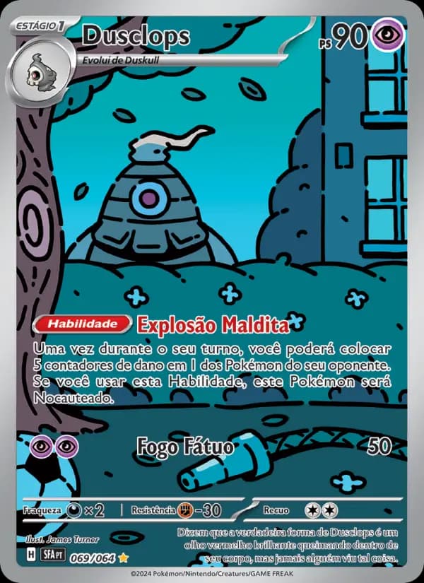 Dusclops, carta 069 de Fábulas Nebulosas
