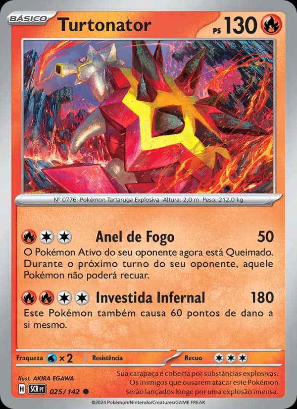 Turtonator, carta 025 de Coroa Estelar