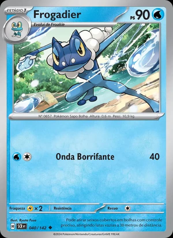 Frogadier, carta 040 de Coroa Estelar
