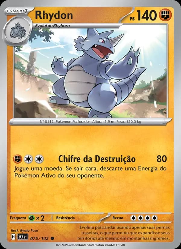 Rhydon, carta 075 de Coroa Estelar