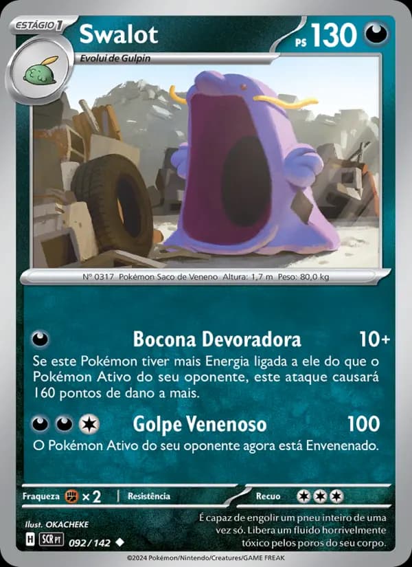 Swalot, carta 092 de Coroa Estelar