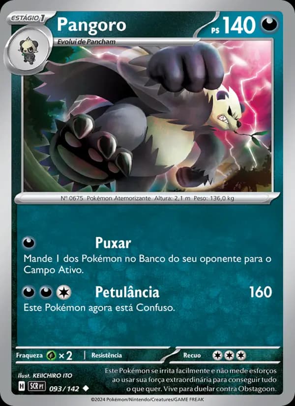Pangoro, carta 093 de Coroa Estelar