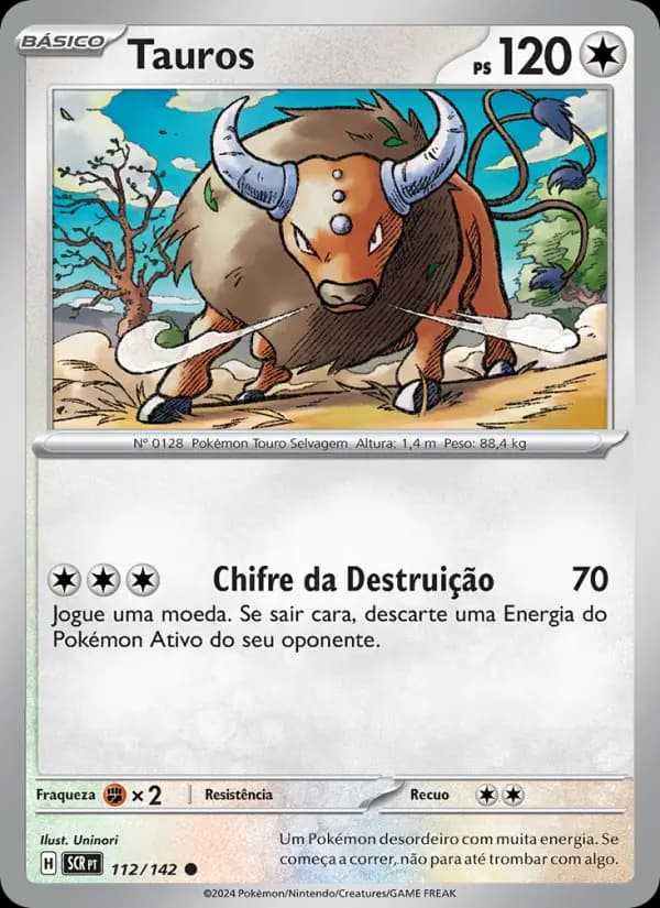 Tauros, carta 112 de Coroa Estelar