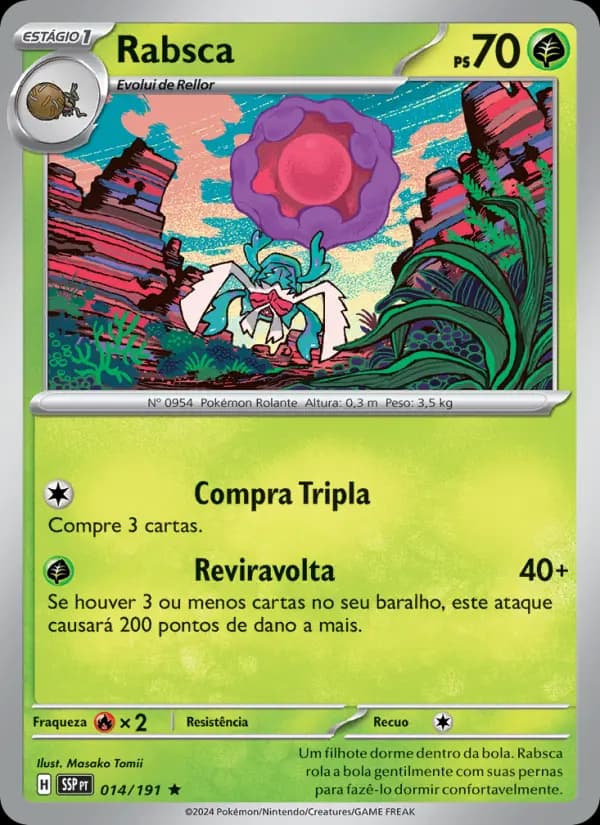 Rabsca, carta 014 de Fagulhas Impetuosas