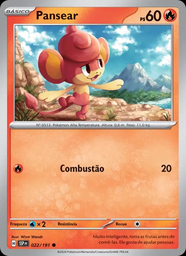 Pansear, carta 022 de Fagulhas Impetuosas