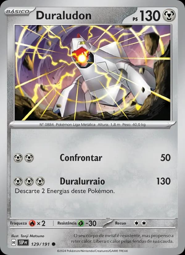 Duraludon, carta 129 de Fagulhas Impetuosas