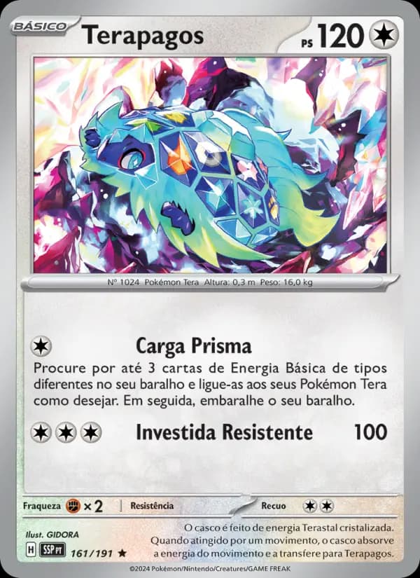 Terapagos, carta 161 de Fagulhas Impetuosas