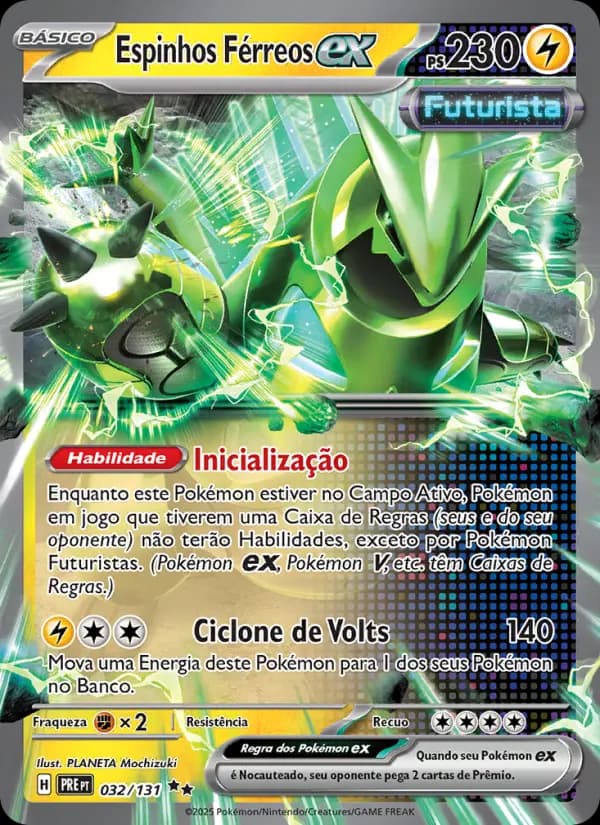 Espinhos Férreos ex, carta 032 de Evoluções Prismáticas