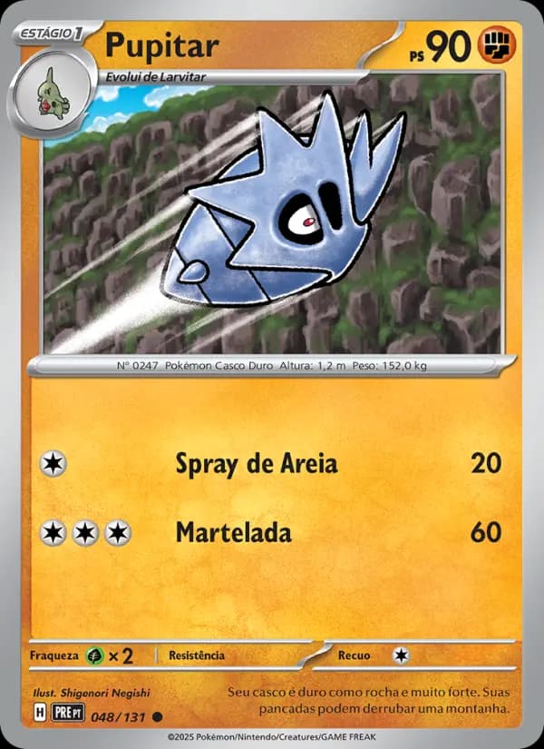Pupitar, carta 048 de Evoluções Prismáticas
