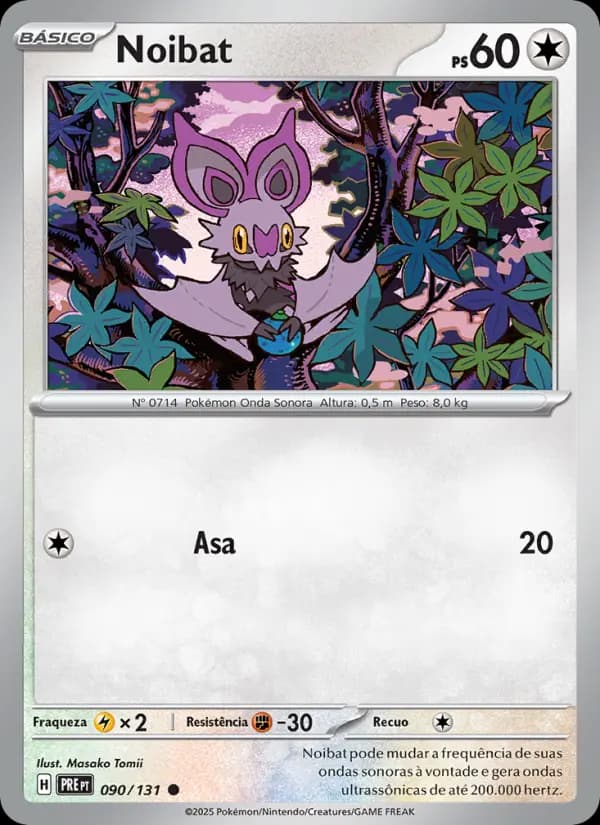 Noibat, carta 090 de Evoluções Prismáticas