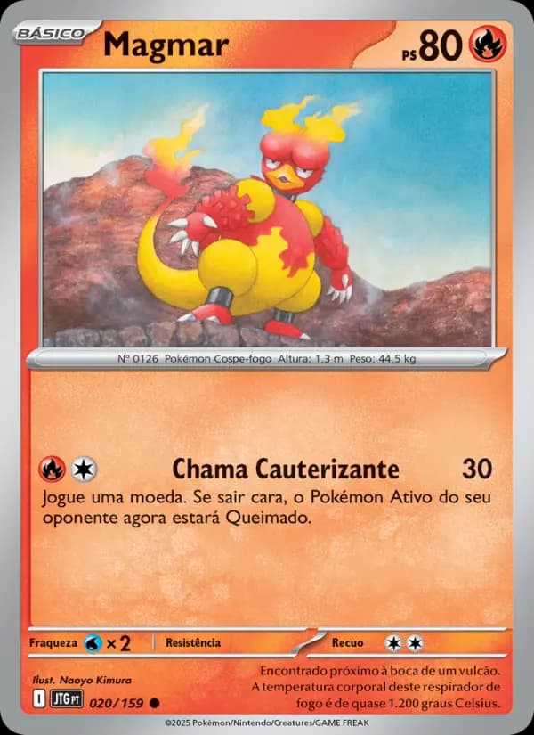 Magmar, carta 020 de Amigos de Jornada