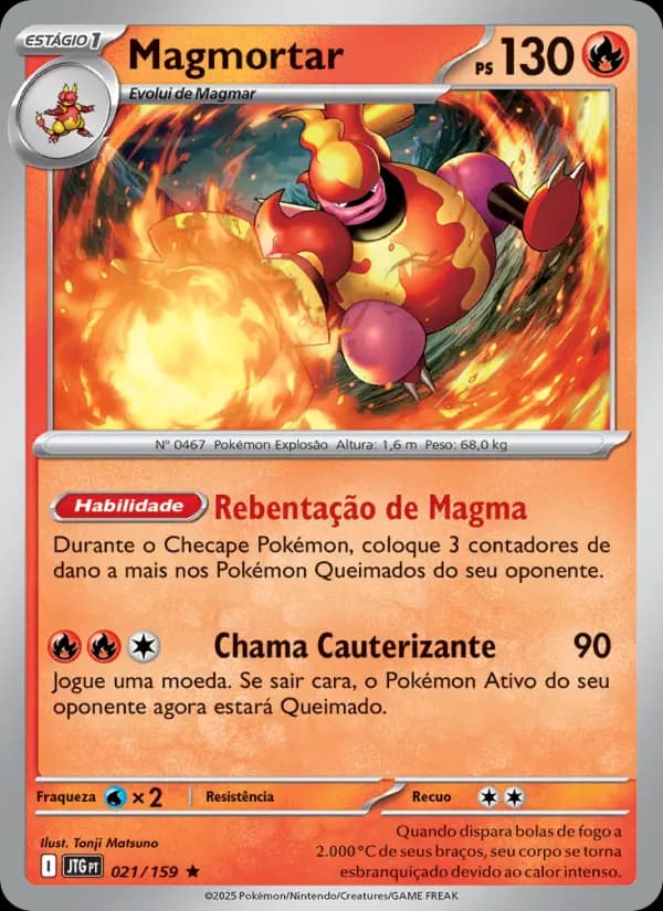 Magmortar, carta 021 de Amigos de Jornada