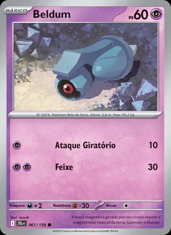 Beldum, carta 061 de Amigos de Jornada