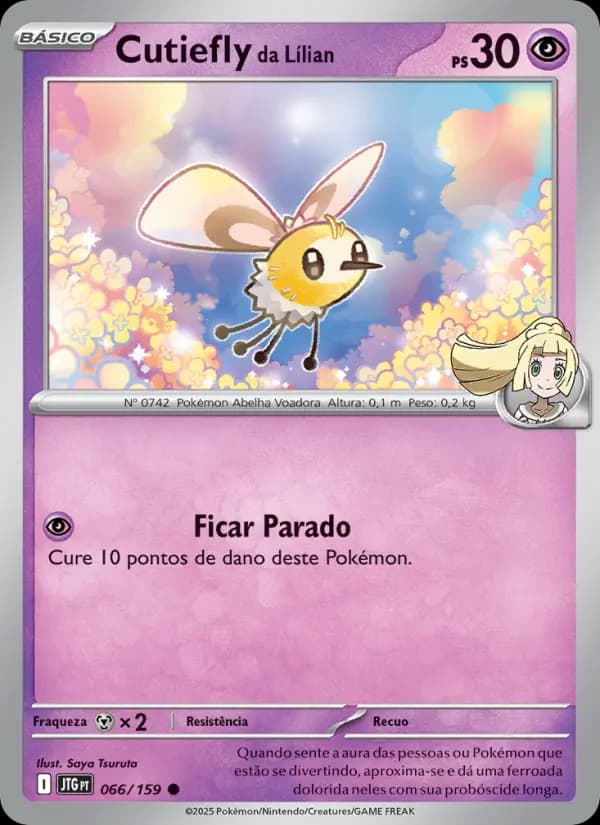 Cutiefly da Lílian, carta 066 de Amigos de Jornada