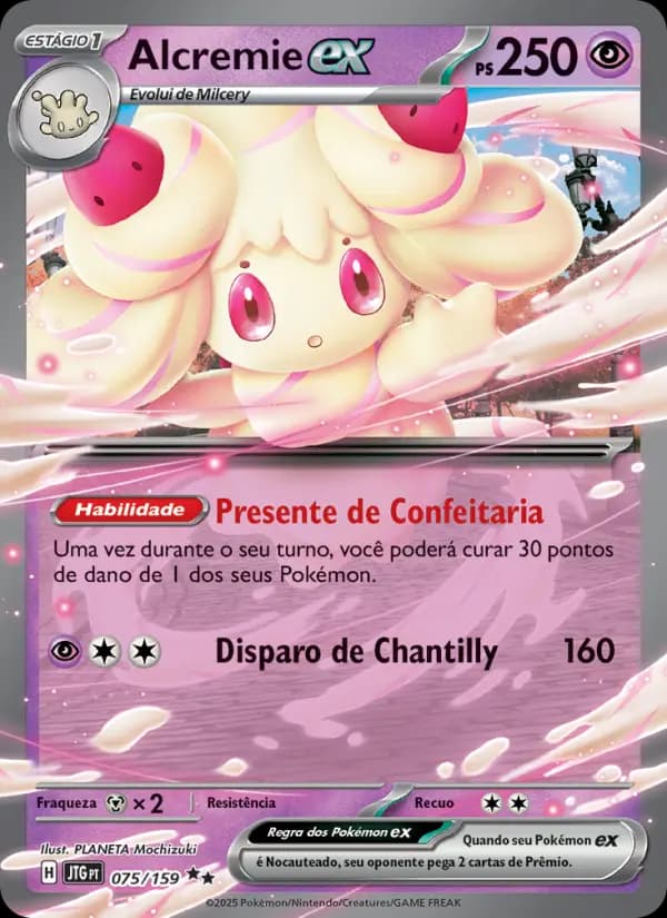 Alcremie ex, carta 075 de Amigos de Jornada
