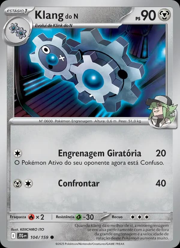 Klang do N, carta 104 de Amigos de Jornada