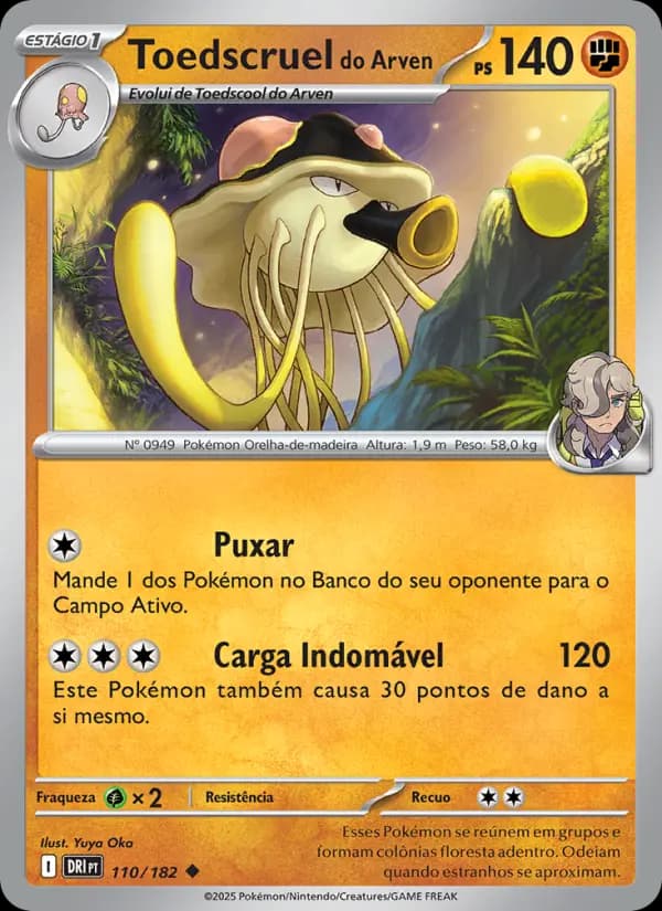 Toedscruel do Arven, carta 110 de Rivais Predestinados