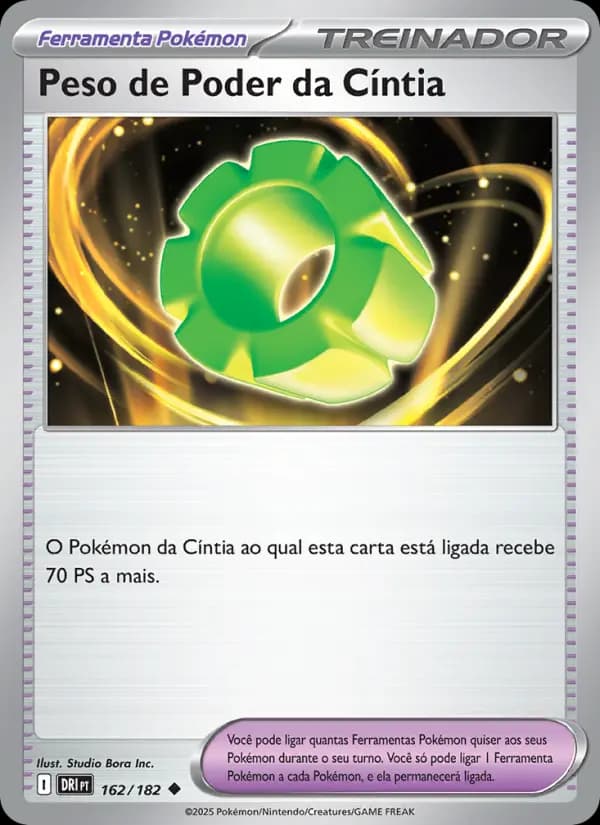 Peso de Poder da Cíntia, carta 162 de Rivais Predestinados