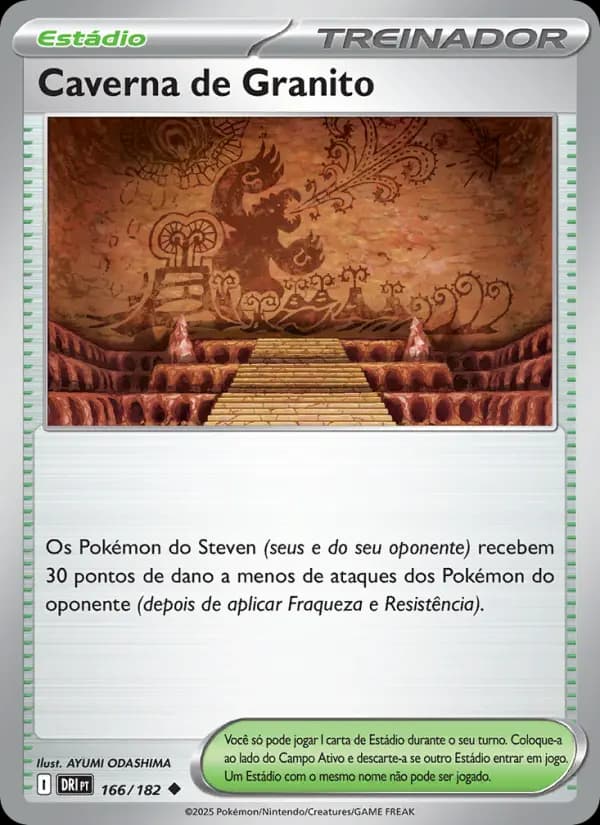 Caverna de Granito, carta 166 de Rivais Predestinados