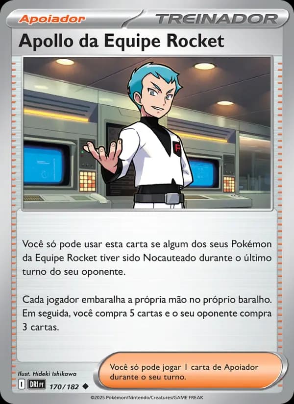 Apollo da Equipe Rocket, carta 170 de Rivais Predestinados