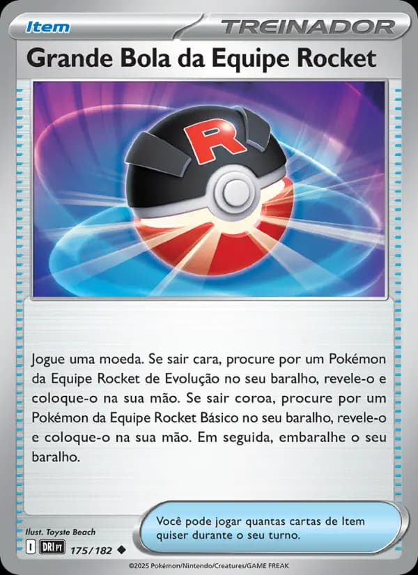 Grande Bola da Equipe Rocket, carta 175 de Rivais Predestinados