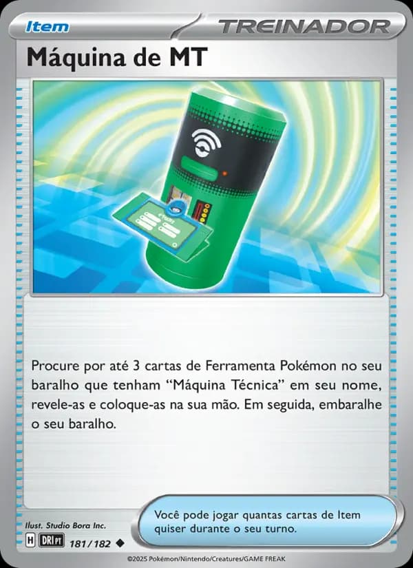 Máquina de MT, carta 181 de Rivais Predestinados