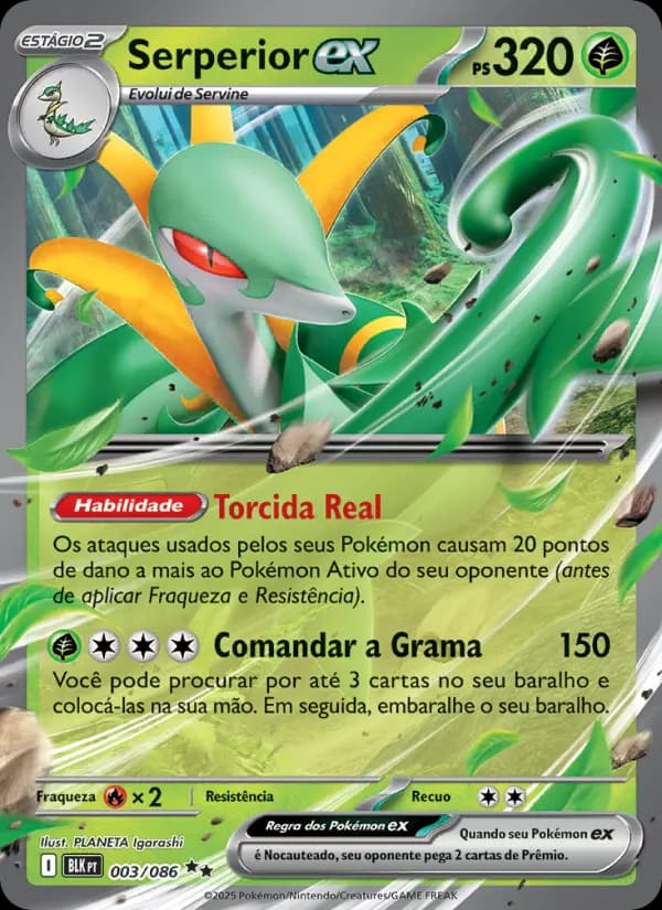 Serperior ex, carta 003 de Raio Preto