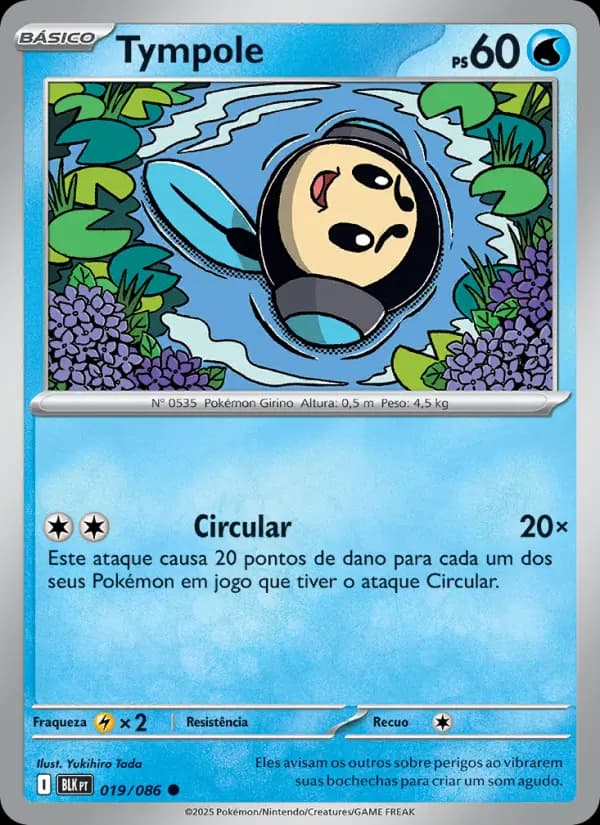 Tympole, carta 019 de Raio Preto